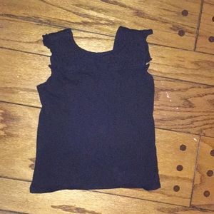 Black toddler tank